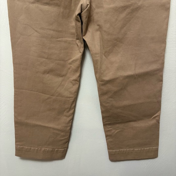 Everlane The Organic Straight-Leg Pant Toasted Coconut Tan Size 14 - Picture 11 of 13